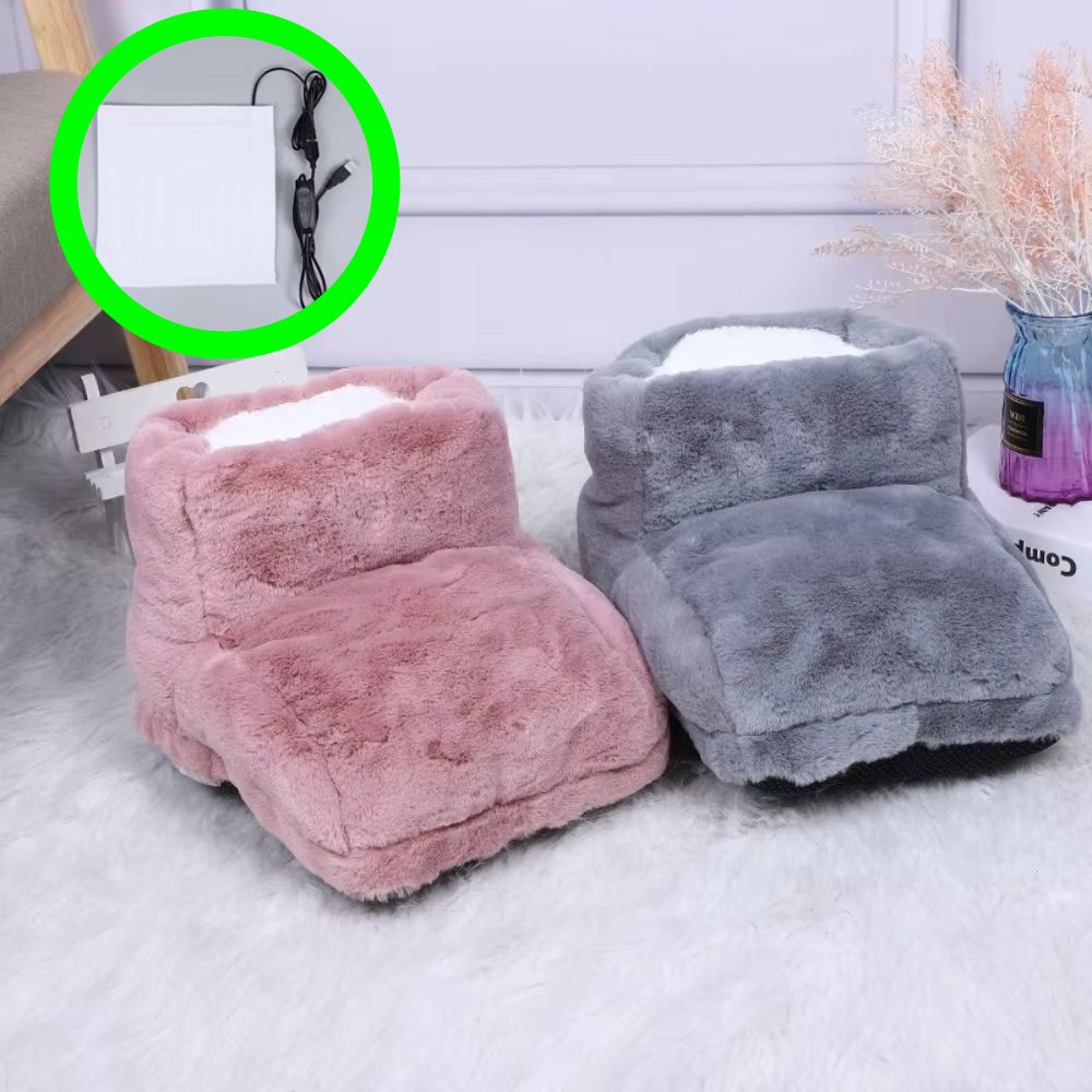 Bouillotte Électrique Douce pour les Pieds