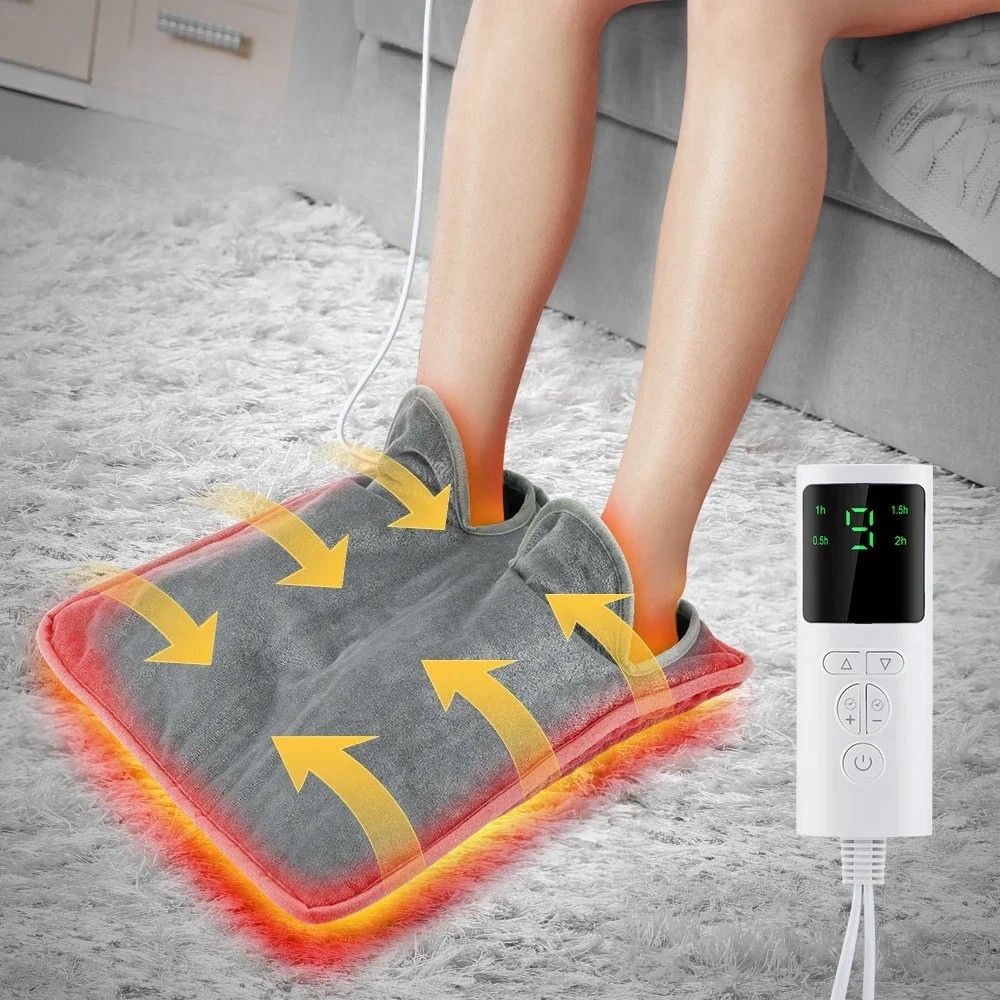 Bouillotte de Sol Pour Pieds - Électrique - en Peluche