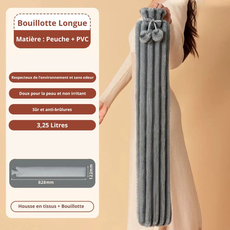 Bouillotte Extra Longue et Large (3,25L)