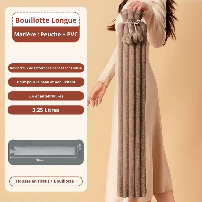Bouillotte Extra Longue et Large (3,25L)